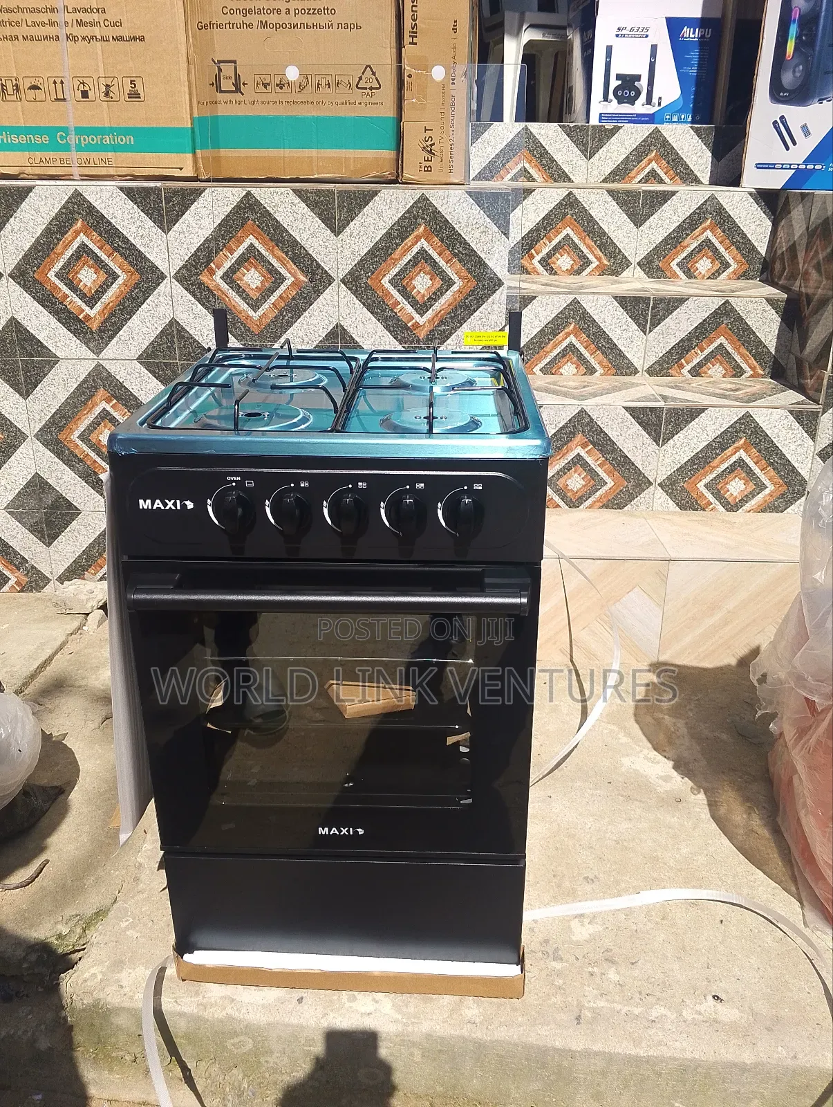 Maxi Gas Cooker 50+50