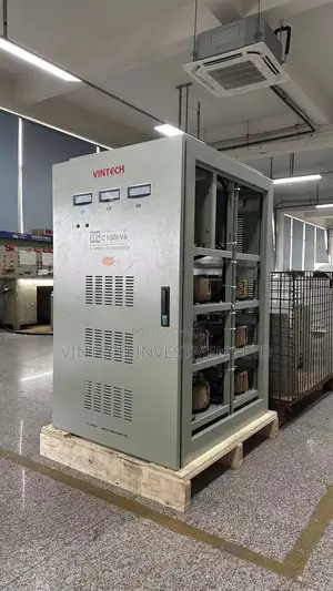 Vintech 100kva Svc Industrial Stabilizer With 12 Months Warranty
