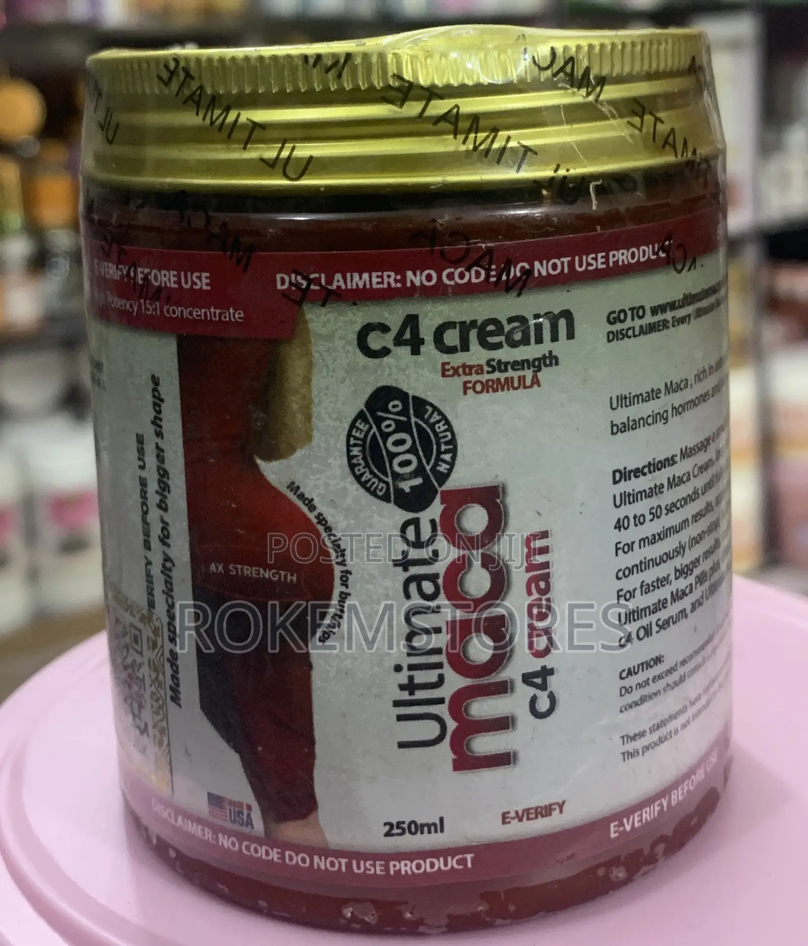 Ultimate Maca C4 Cream