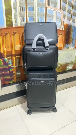 Genuine Leather Hand Luggage Box Size20" Brand Name: Mont Blanc