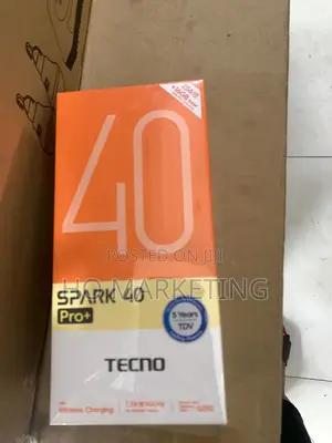 New Tecno Spark 40 Pro+ 256 GB Black