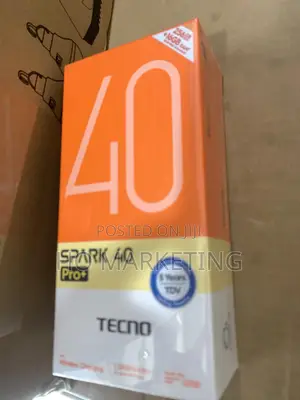 New Tecno Spark 40 Pro+ 256 GB Black
