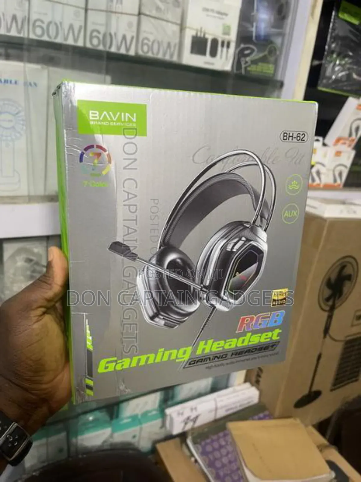 RGB Gaming Headset Mavin