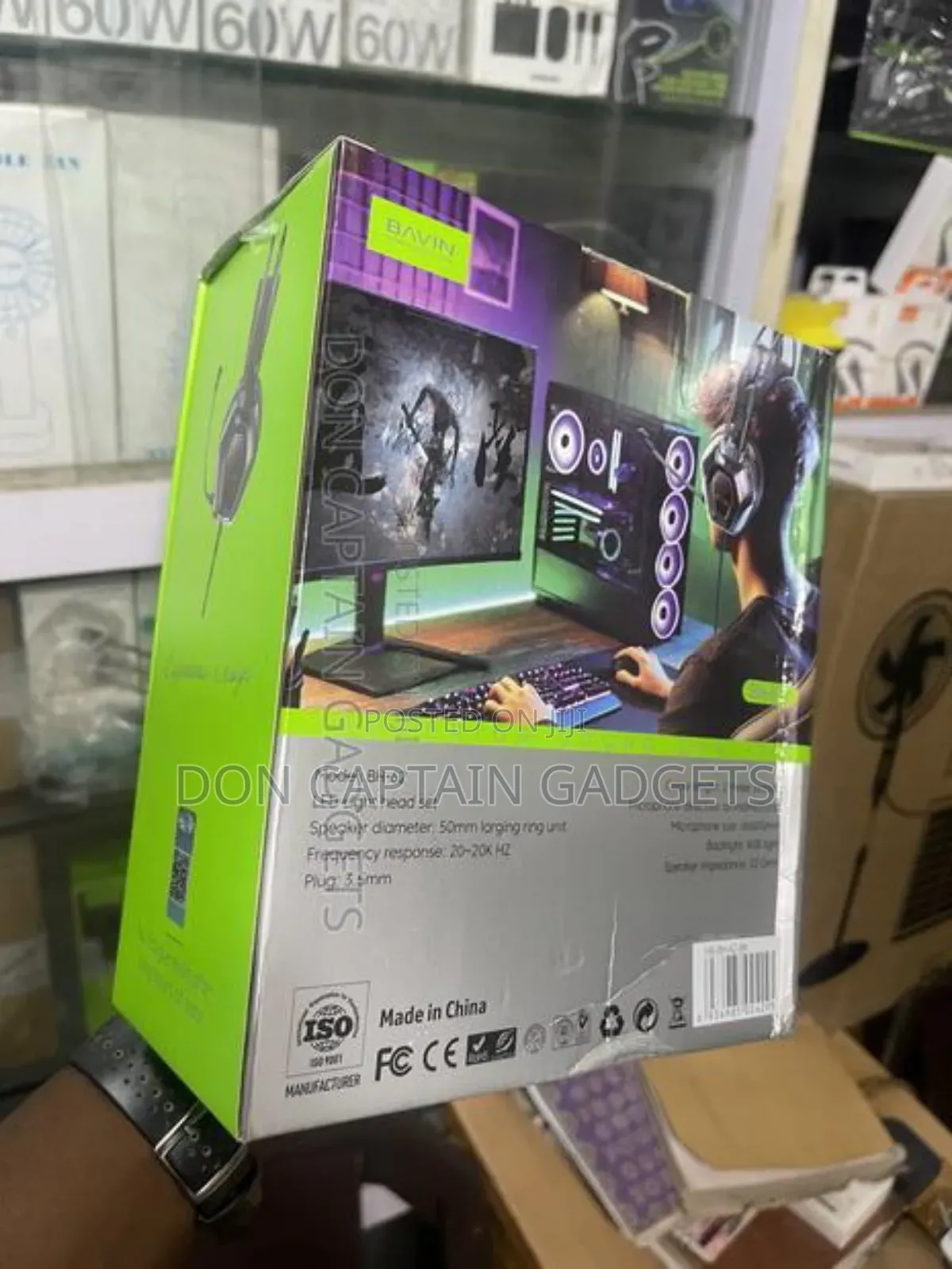RGB Gaming Headset Mavin