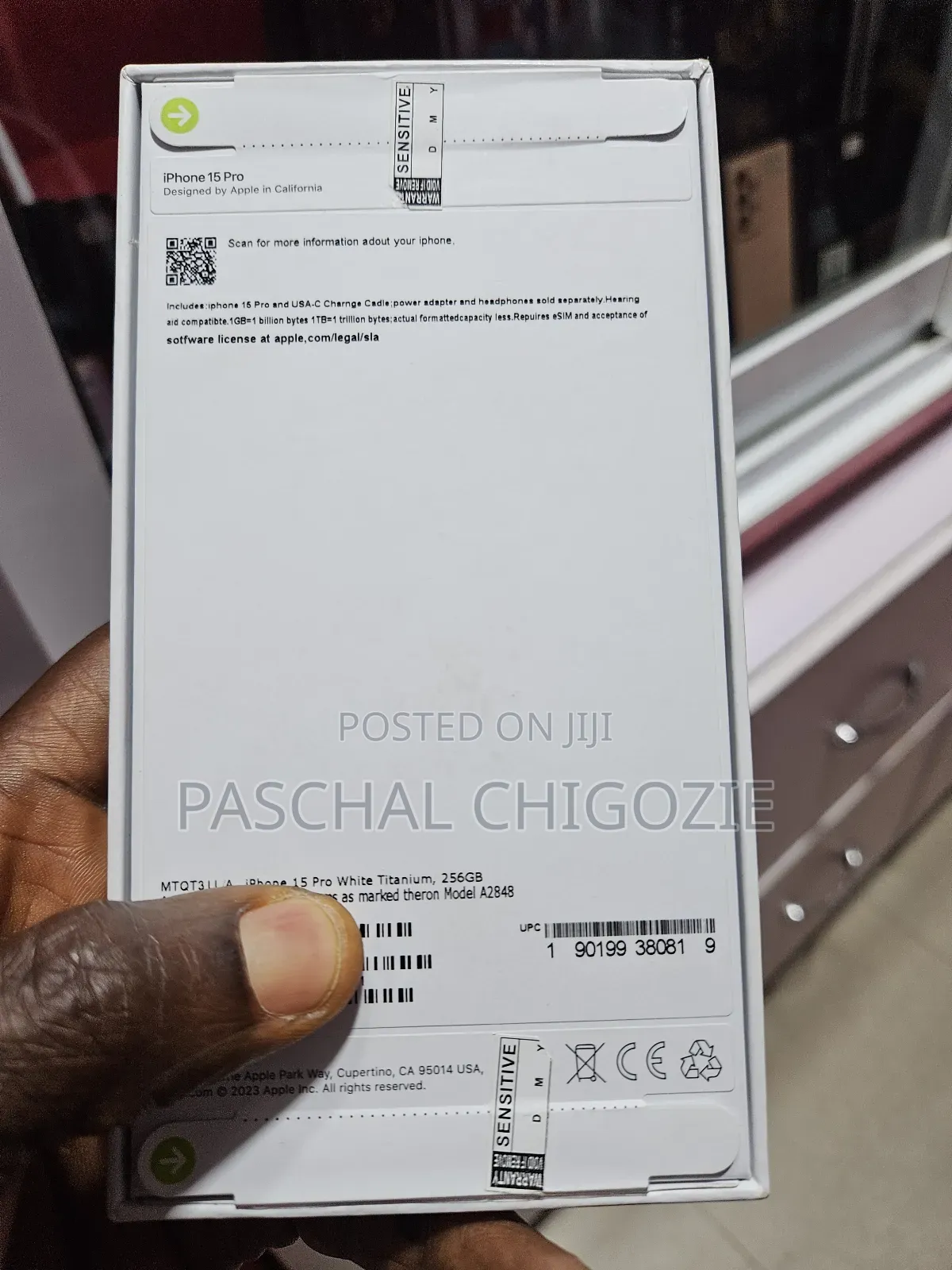 New Apple iPhone 15 Pro 256 GB White