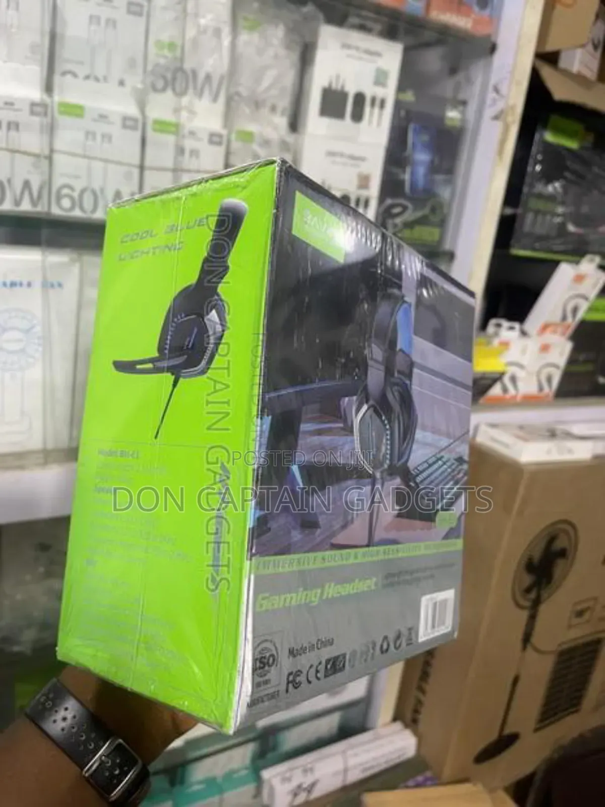 Bavin Bh-61 Blue Light Gaming Headset