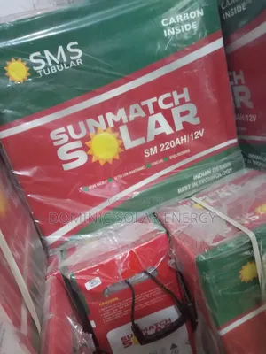 SMS 220ah/12v Tubular Solar Battery