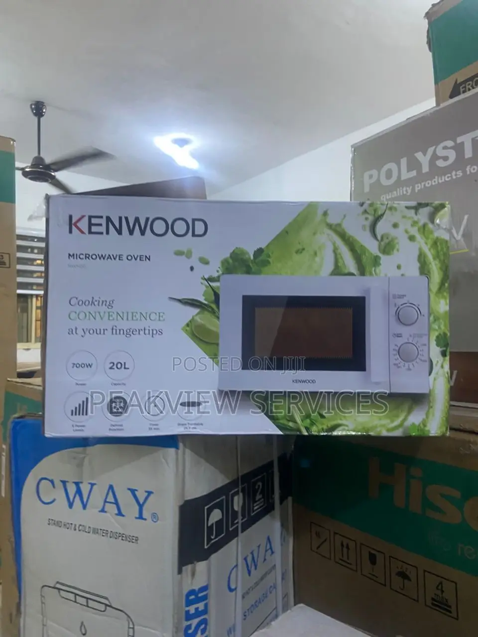 Kenwood Mwm20 20l Microwave – Silver Finish Powerful 700w