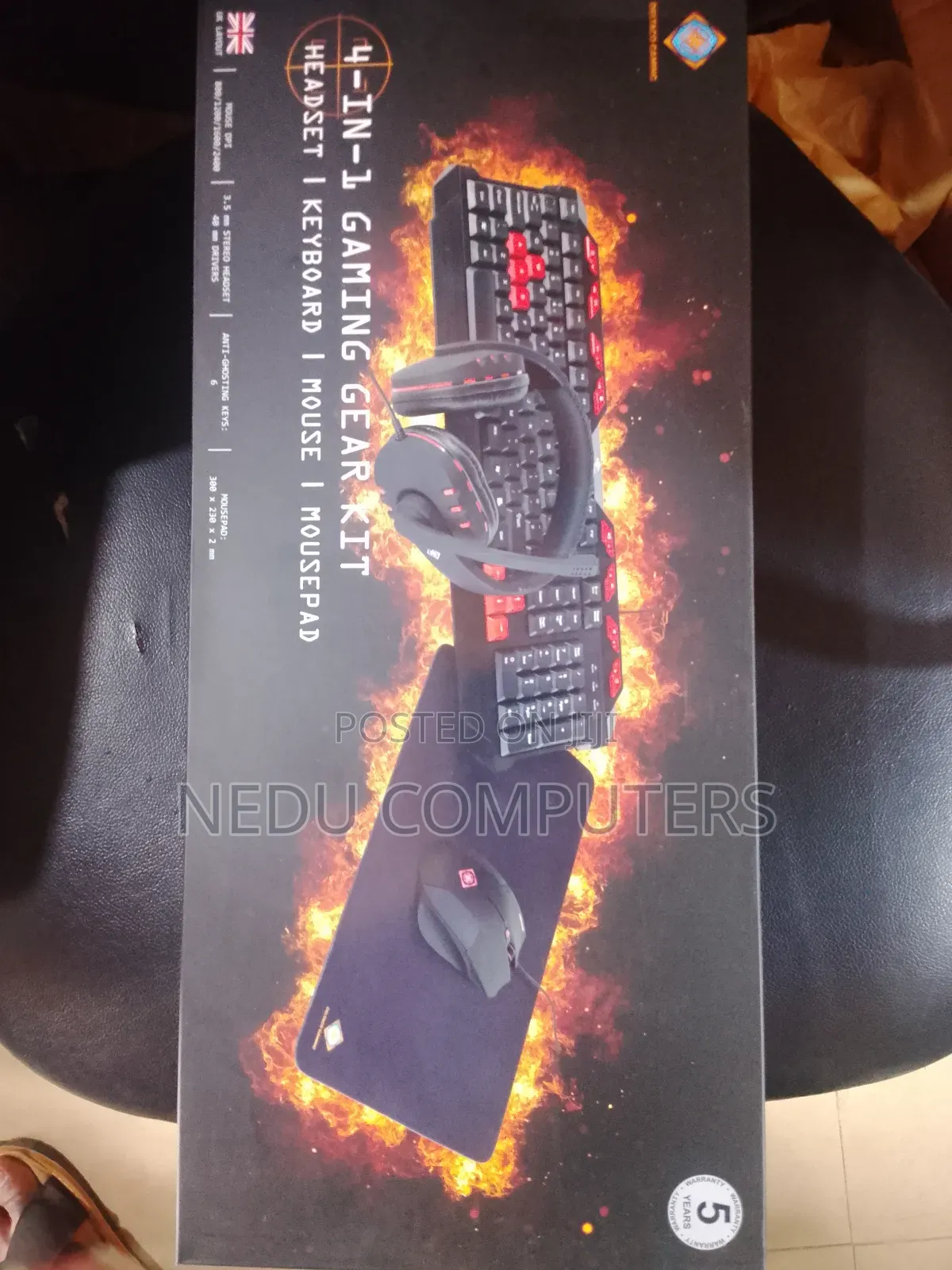 Wire Gaming Keyboard With Headset