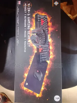 Wire Gaming Keyboard With Headset