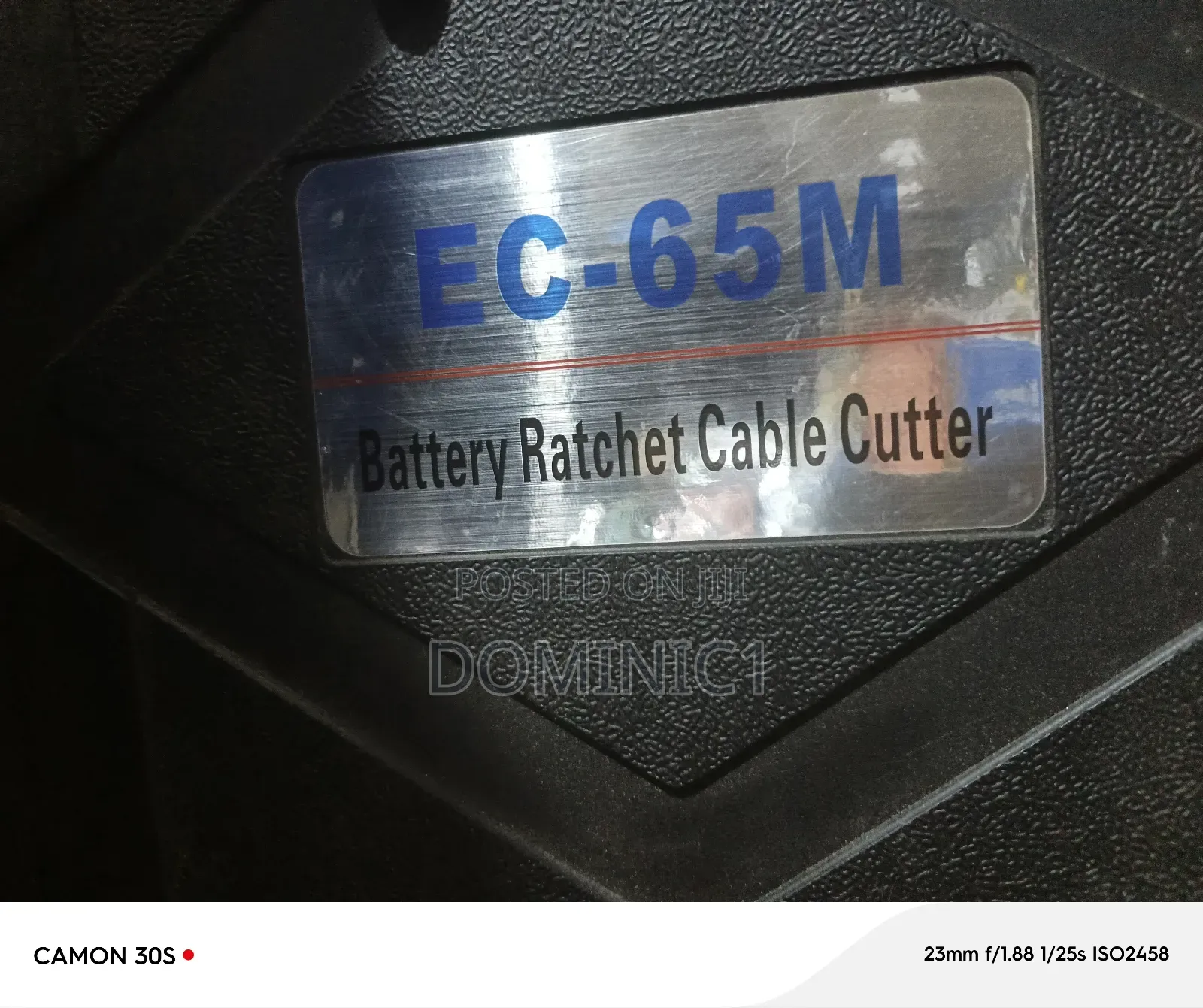 Cordless Cable Cutter  Ec-65-105mm