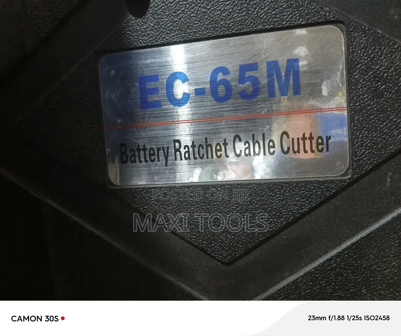 Cordless Cable Cutter  Ec-65-105mm