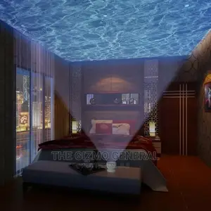 Remote Control Ocean Wave Projector Light With Tf Card Music Play