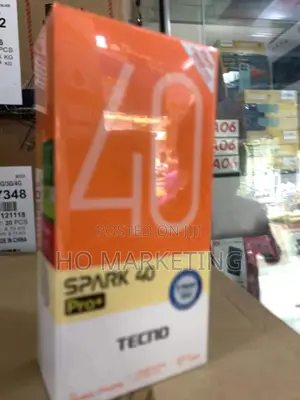 New Tecno Spark 40 Pro+ 256 GB Black