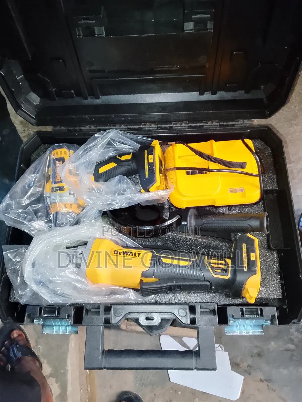 Two in One Drill and Grinder Machine