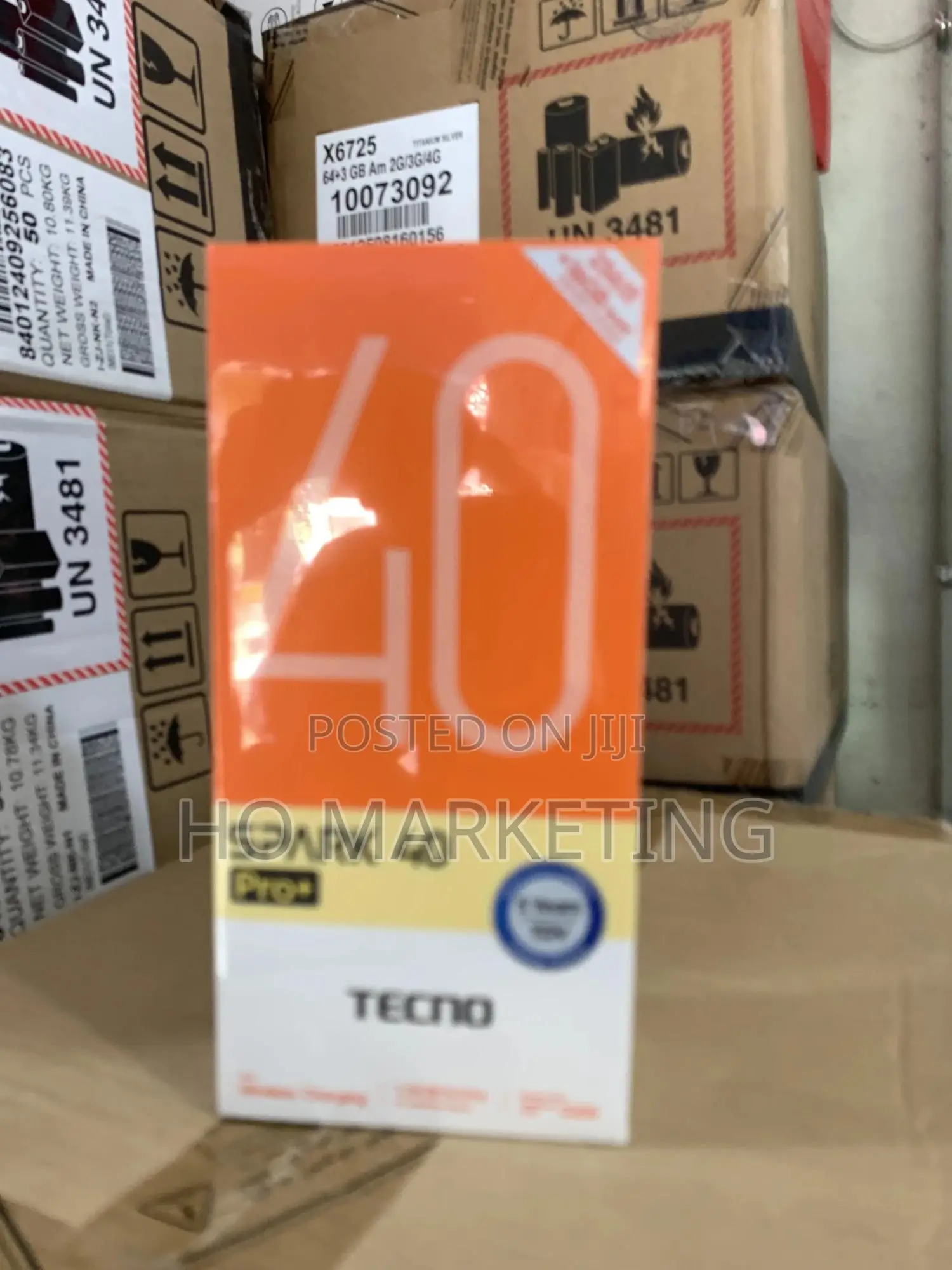 New Tecno Spark 40 Pro+ 256 GB Black