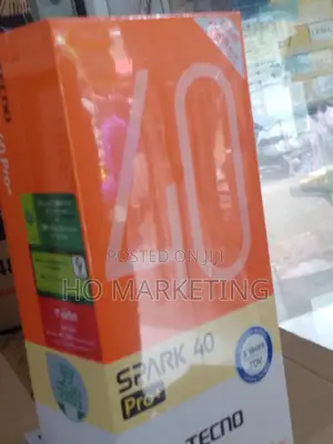 New Tecno Spark 40 Pro+ 256 GB Black