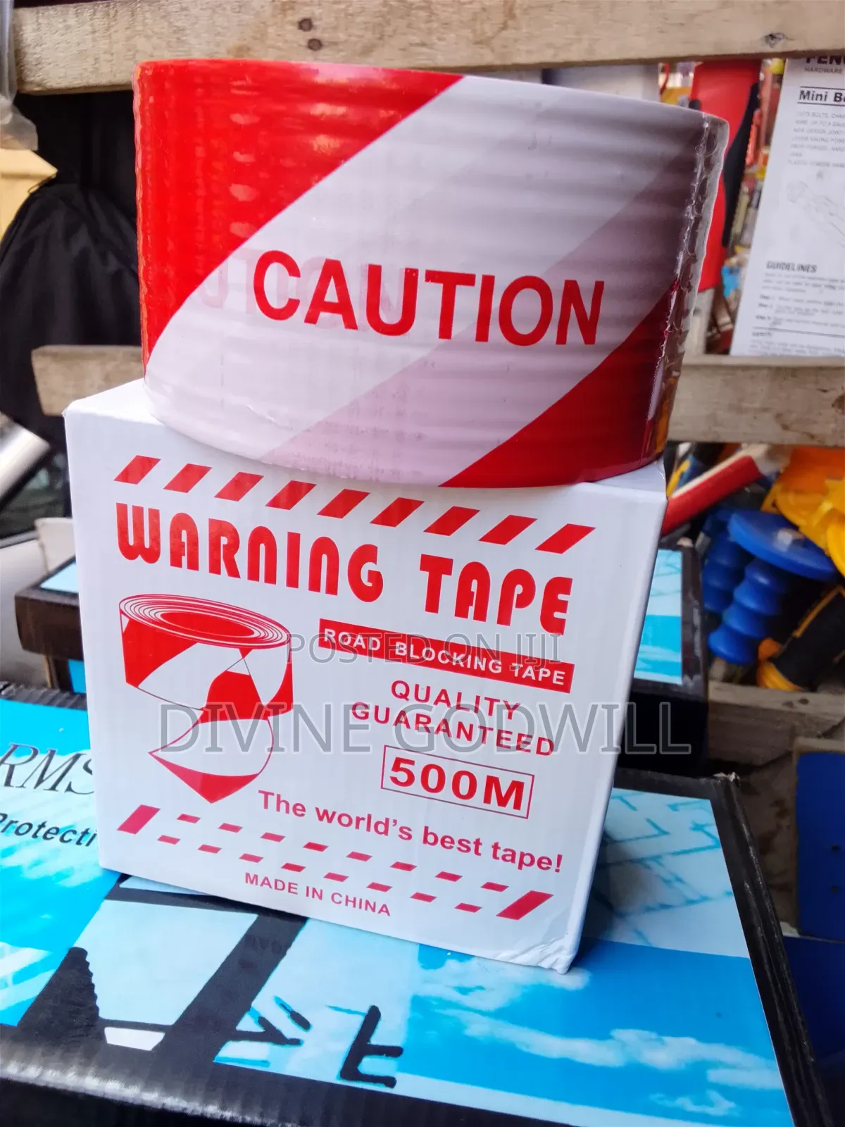 Red And White Caution Tape