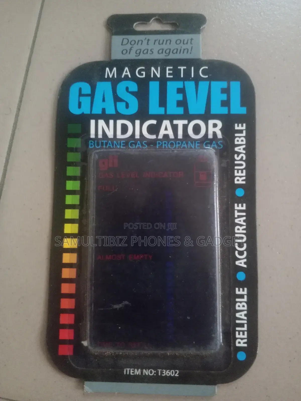 Gas Level Indicator