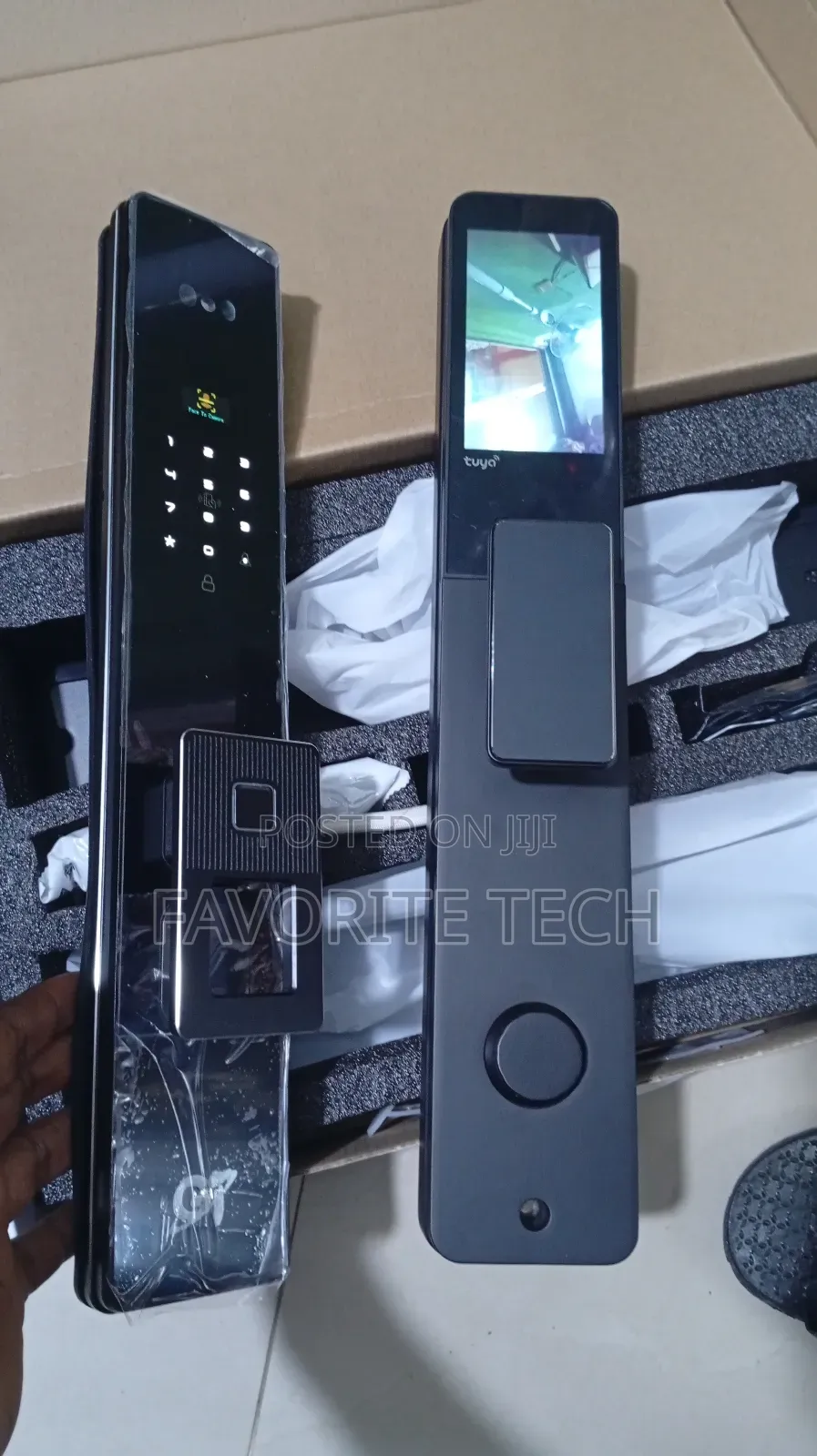 Facial Recognition Fingerprint Smart Lock 3d