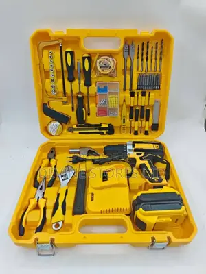 Yellow Dewalt Tools Box