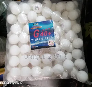 100pcs Three Fish G40+ Table Tennis Balls