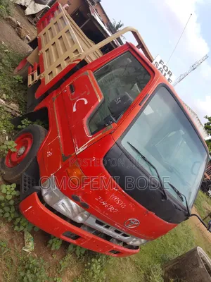 Toyota Dyna Truck Four Tyres Red