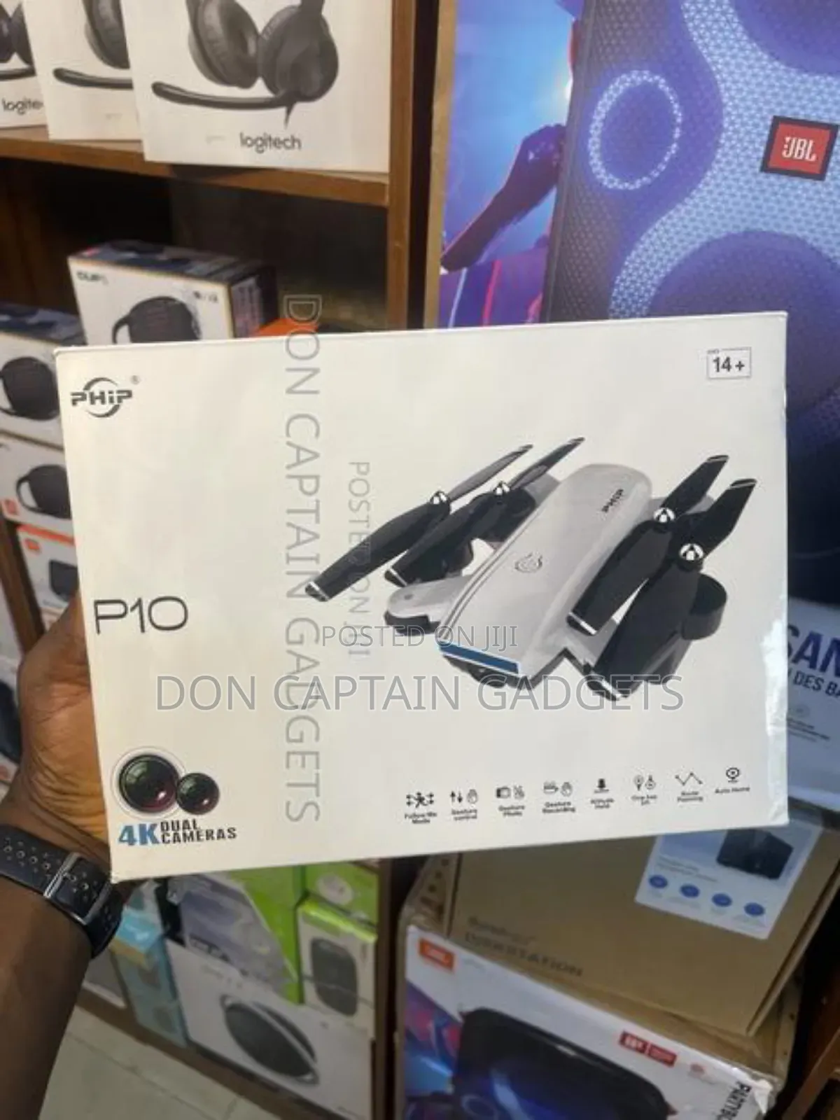 Phip P10 Dual Camera Drone Hd
