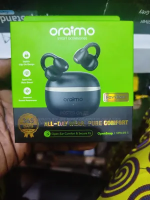 Oraimo Open Snap Earbud Clip-on True Wireless Headphones Opn-373