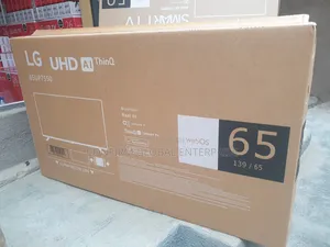 New 65" Inches Frameless Smart Tv With Youtube and Netflix