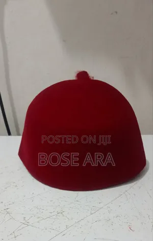 Igbo Red Cap High Chief Original Igbo Cap