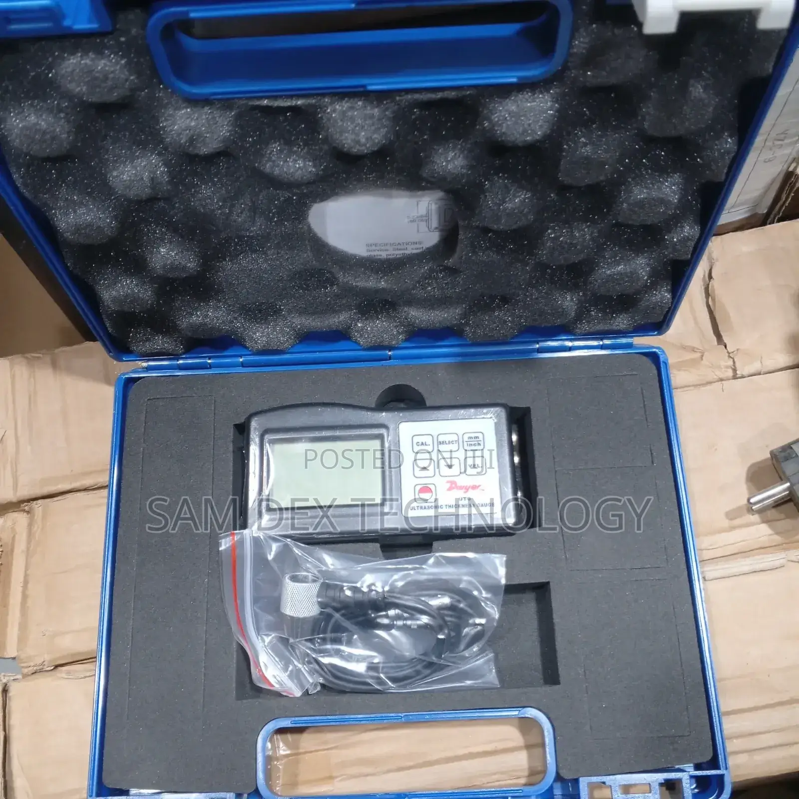 Dwyer Tm-8812 Ultrasonic Thickness Guage