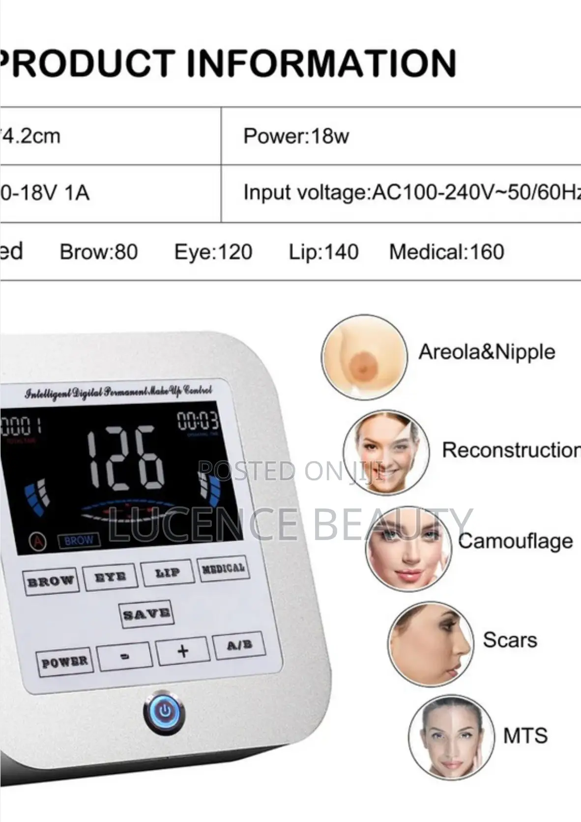 Used Microneedling / Microblading / Tattoo / Permanent Makeup Machine