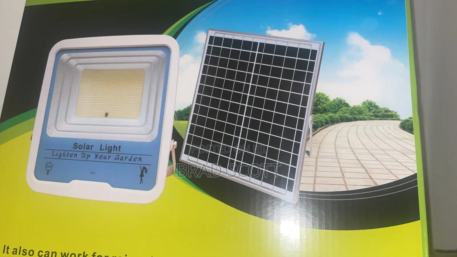 Solar and Flood Light