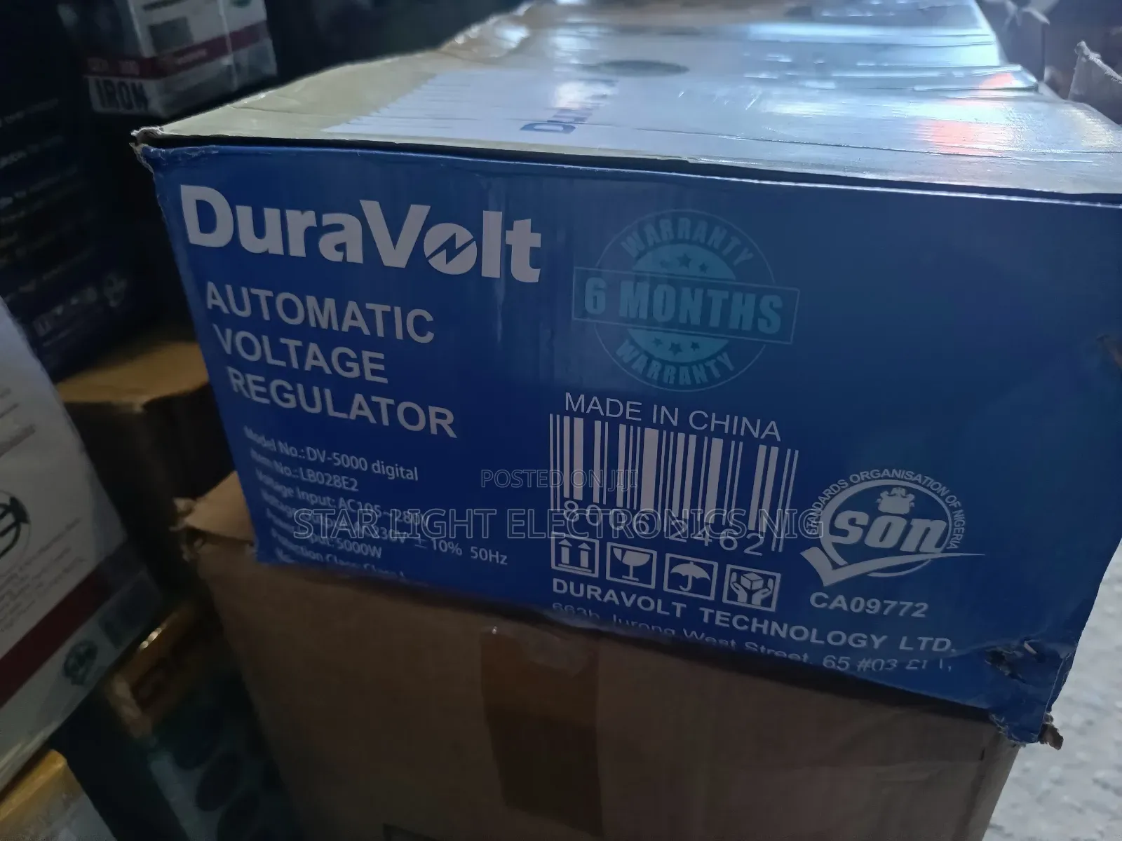 5000 Watts Duravolt Stabilizer
