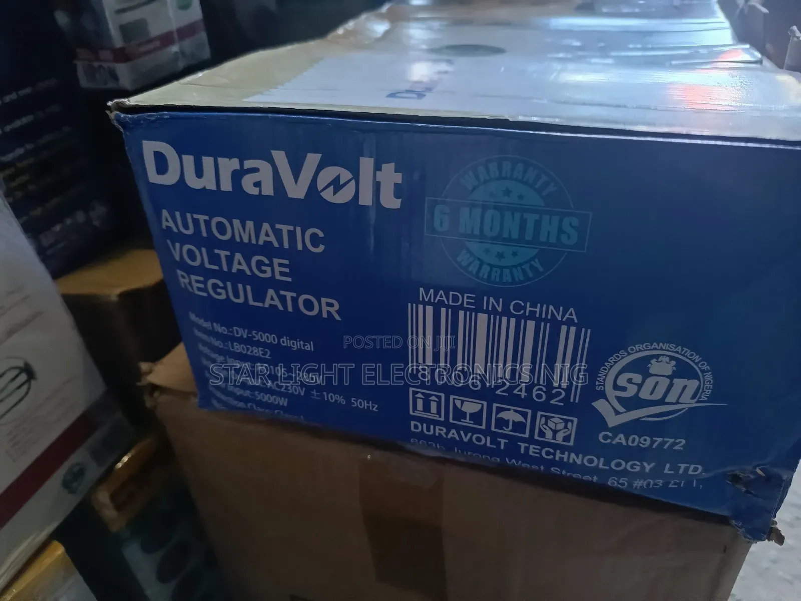 5000 Watts Duravolt Stabilizer