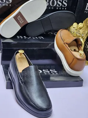 Leather Boss in Black and Brown