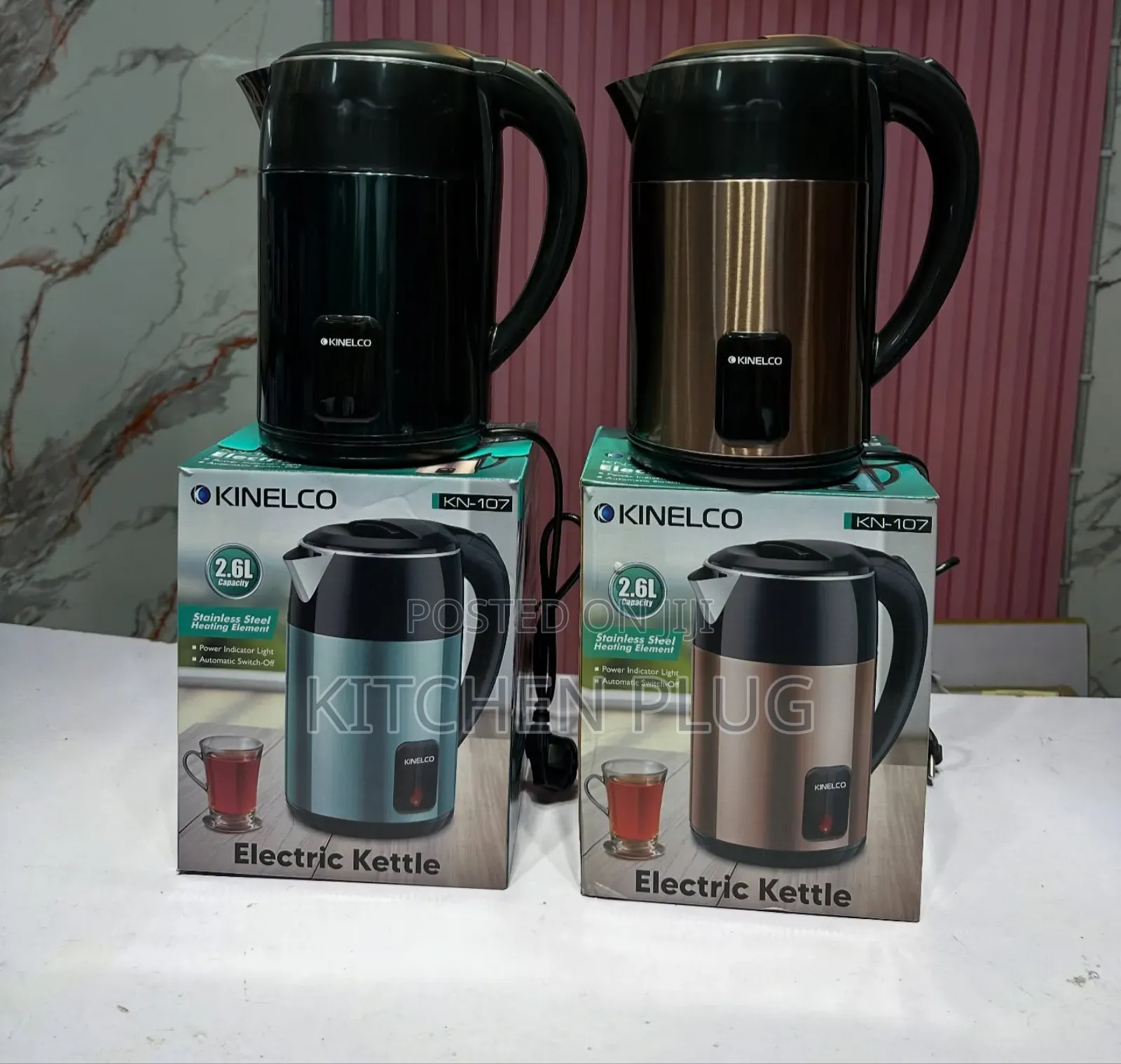 Kinelco Electric Kettle.