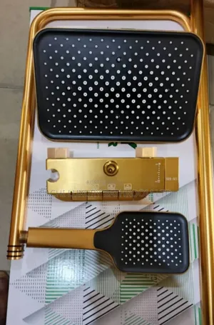 Four Button Gold Shower
