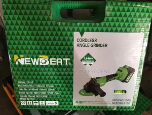 Newbeat Cordless Grinder With 21v/2pcs Batteries (Brushless)