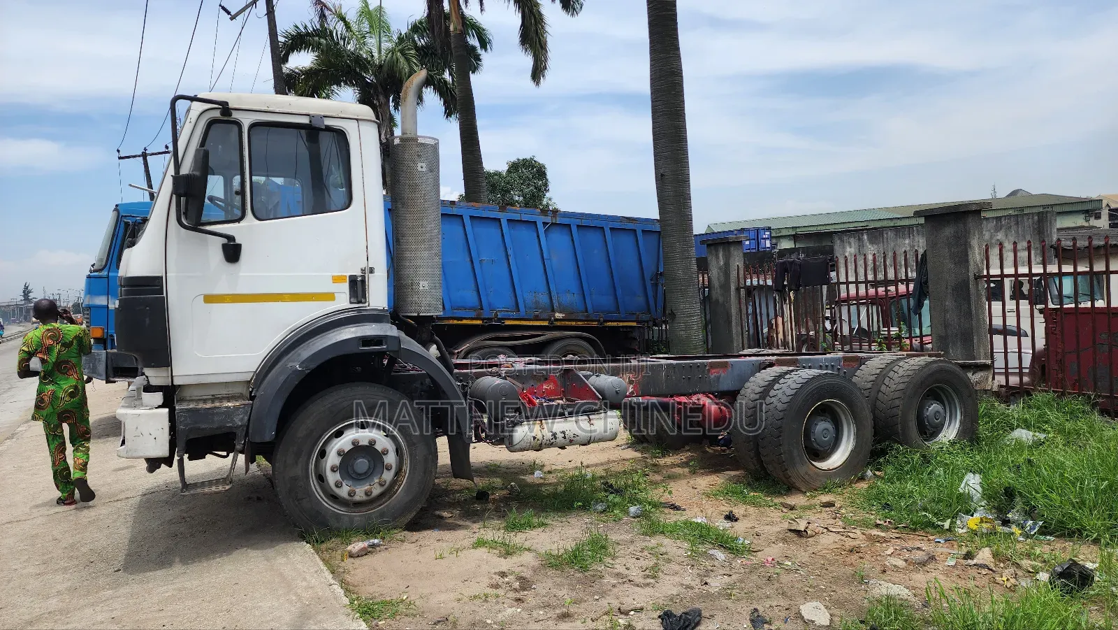 Clean Foreign Used Mercedes Benz Truck
