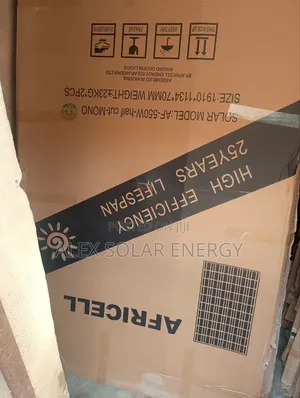 550watts Solar Panel Africell Mono