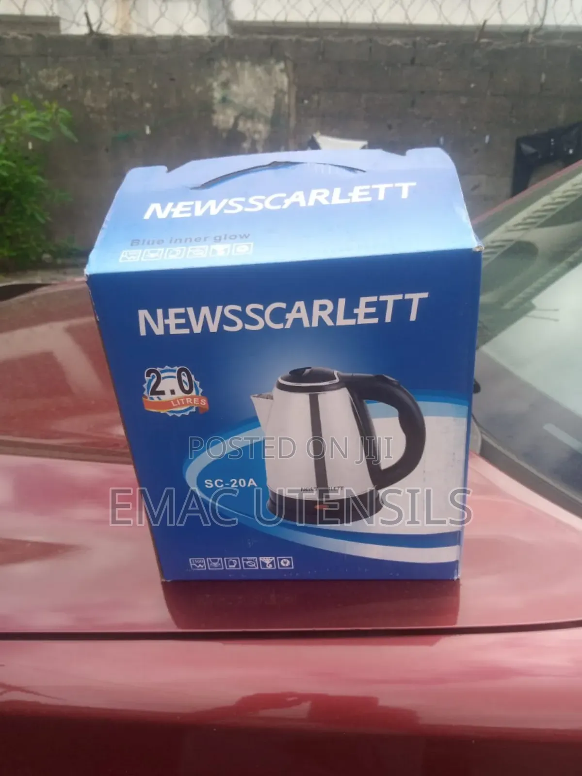 Original and Fast Heating Scarlett Electrical Kettle