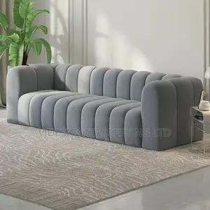 Single Unit Sofers Made Solid 3 Seaters for Office and Homes