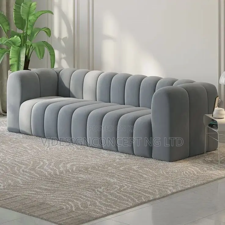 Single Unit Sofers Made Solid 3 Seaters for Office and Homes