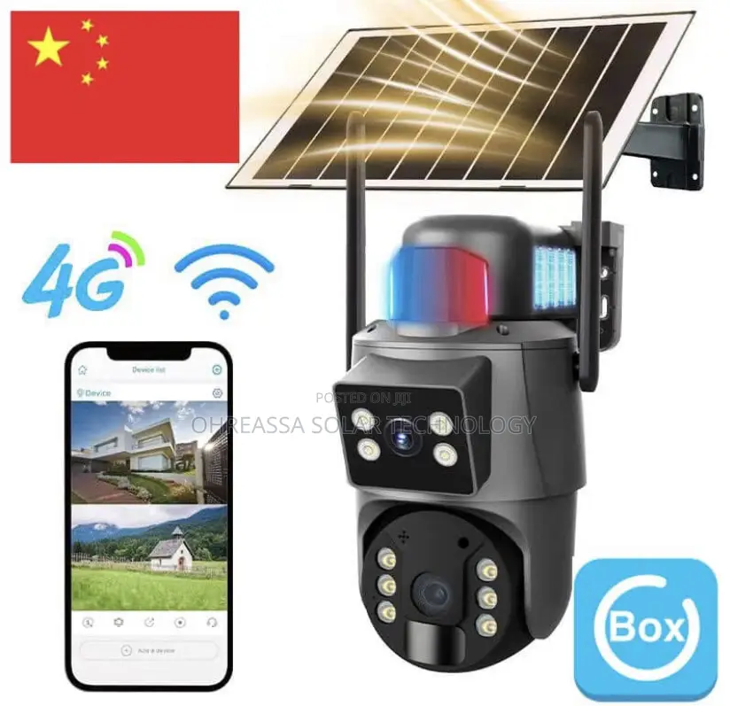 Solar Cctv Dual Lens Ubox