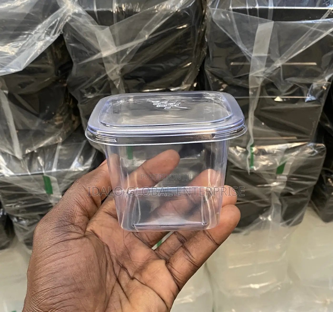 14oz Square Dessert Cup - 420ml (50pcs)