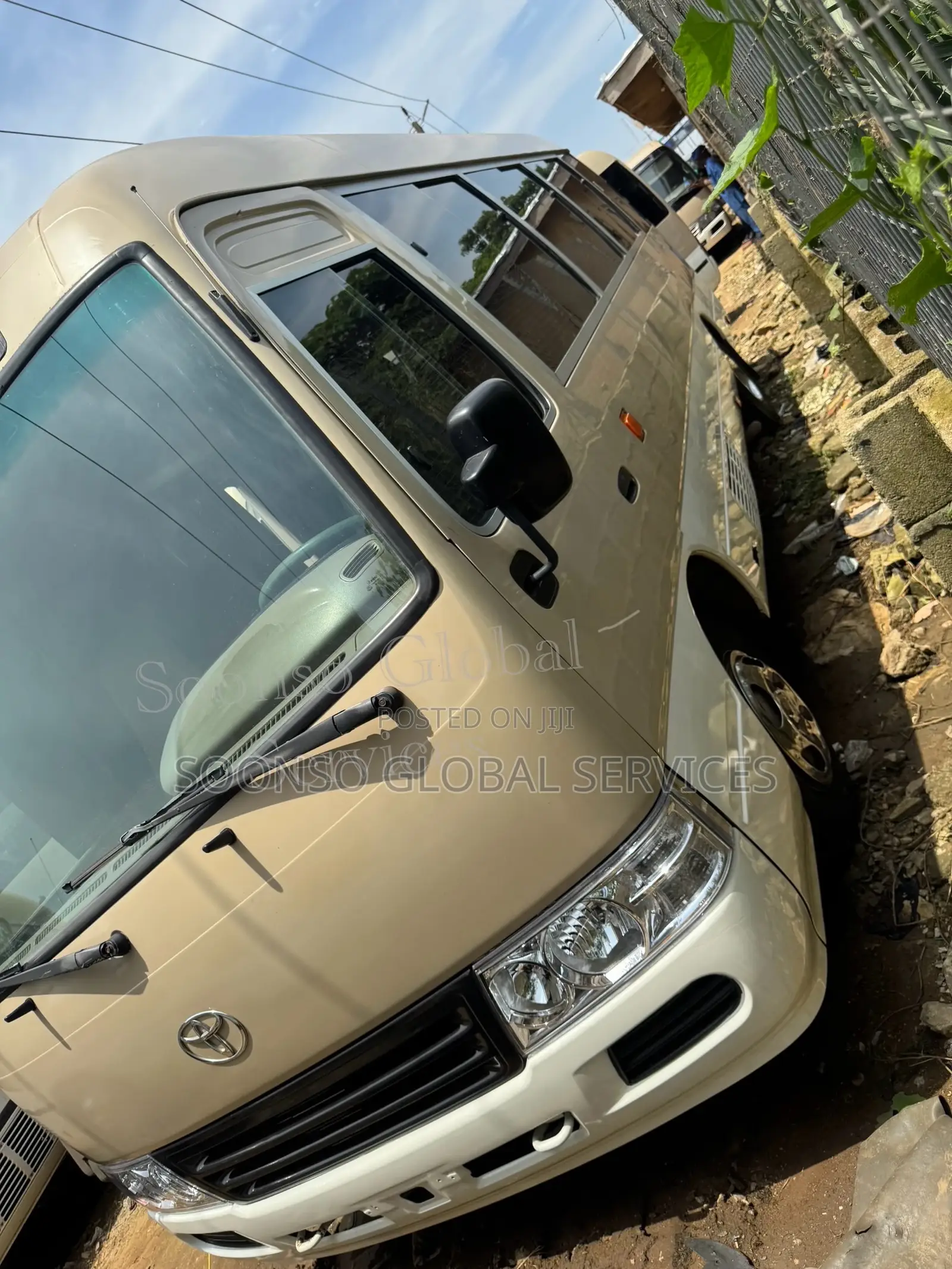 Toyota Coaster 2017 Brown