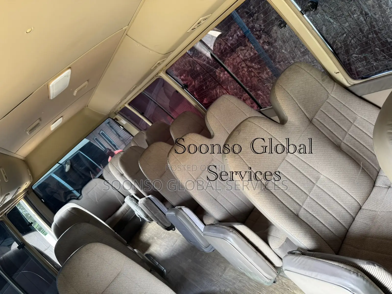 Toyota Coaster 2017 Brown