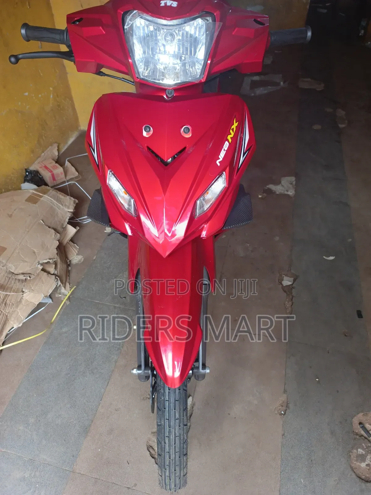 New TVS Neo NX 2022 Black